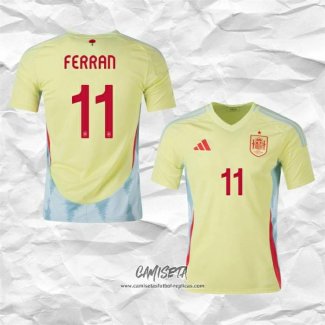 Segunda Camiseta Espana Jugador Ferran 2024