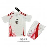 Segunda Camiseta Japon 2024 Nino