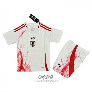 Segunda Camiseta Japon 2024 Nino