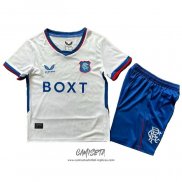 Segunda Camiseta Rangers 2024-2025 Nino