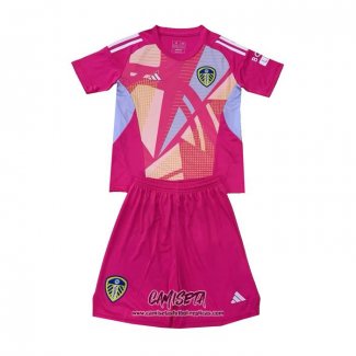 Tercera Camiseta Leeds United Portero 2024-2025 Nino