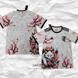 Camiseta Japon Anime 2025-2026 Blanco Rojo Tailandia