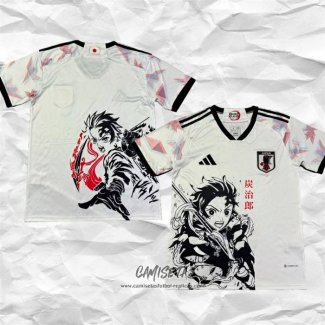 Camiseta Japon Anime Attack On Titan 2024-2025 Blanco Tailandia