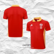 Camiseta Polo del Bayern Munich 2024-2025 Rojo