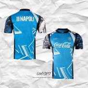 Camiseta Pre Partido del Napoli 2024 Azul