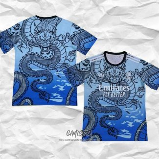 Camiseta Real Madrid Dragon 2024-2025 Azul Tailandia