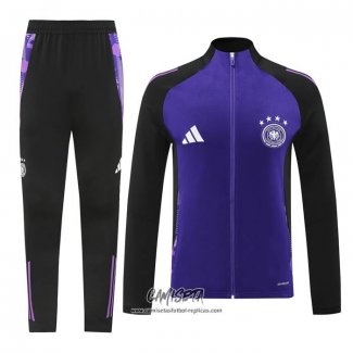 Chandal de Chaqueta del Alemania 2024-2025 Purpura