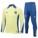 Chandal de Sudadera del Ajax 2024-2025 Amarillo