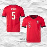 Primera Camiseta Portugal Jugador Dalot 2024
