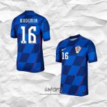Segunda Camiseta Croacia Jugador Budimir 2024
