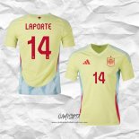 Segunda Camiseta Espana Jugador Laporte 2024