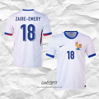 Segunda Camiseta Francia Jugador Zaire-Emery 2024