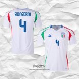 Segunda Camiseta Italia Jugador Buongiorno 2024-2025