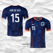 Segunda Camiseta Paises Bajos Jugador Van de Ven 2024