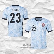 Segunda Camiseta Portugal Jugador Vitinha 2024