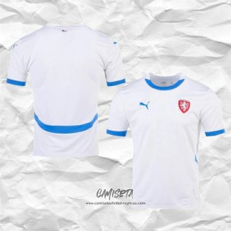 Segunda Camiseta Republica Checa 2024 (2XL-4XL)