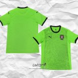 Camiseta Portugal Portero 2024-2025 Verde Tailandia