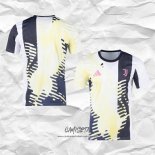 Camiseta Pre Partido del Juventus 2024 Blanco Negro