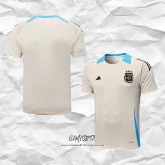 Camiseta de Entrenamiento Argentina 2024-2025 Amarillo