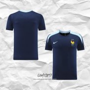 Camiseta de Entrenamiento Francia 2024-2025 Azul