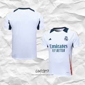 Camiseta de Entrenamiento Real Madrid 2024-2025 Blanco