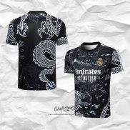 Camiseta de Entrenamiento Real Madrid Dragon 2024-2025 Negro