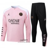 Chandal de Sudadera del Paris Saint-Germain Jordan 2024-2025 Rosa