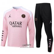 Chandal de Sudadera del Paris Saint-Germain Jordan 2024-2025 Rosa