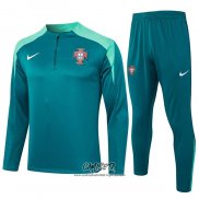 Chandal de Sudadera del Portugal 2024-2025 Verde