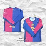 Primera Camiseta Barcelona 2024-2025 Manga Larga