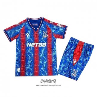 Primera Camiseta Crystal Palace 2024-2025 Nino