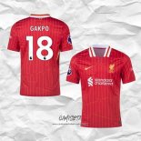 Primera Camiseta Liverpool Jugador Gakpo 2024-2025