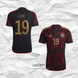 Segunda Camiseta Alemania Jugador Sane 2022