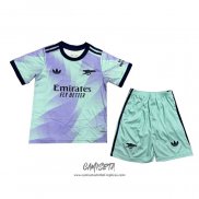 Tercera Camiseta Arsenal 2024-2025 Nino