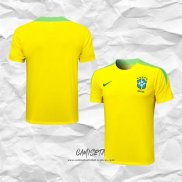 Camiseta de Entrenamiento Brasil 2024-2025 Amarillo