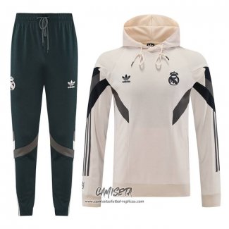 Chandal con Capucha del Real Madrid 2024 Rosa