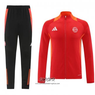 Chandal de Chaqueta del Bayern Munich 2024-2025 Rojo