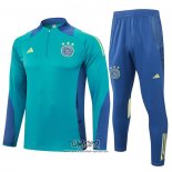 Chandal de Sudadera del Ajax 2024-2025 Verde