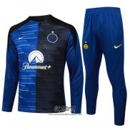 Chandal de Sudadera del Inter Milan 2024-2025 Azul