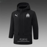 Chaqueta Invierno del Olympique Marsella 2024-2025 Negro