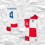 Primera Camiseta Croacia Jugador Gvardiol 2024