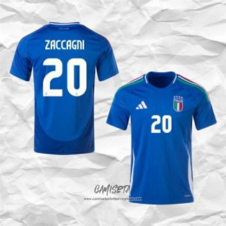 Primera Camiseta Italia Jugador Zaccagni 2024-2025