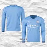 Primera Camiseta Manchester City 2024-2025 Manga Larga
