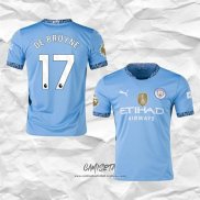 Primera Camiseta Manchester City Jugador De Bruyne 2024-2025