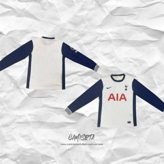 Primera Camiseta Tottenham Hotspur 2024-2025 Manga Larga