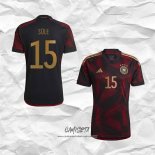 Segunda Camiseta Alemania Jugador Sule 2022