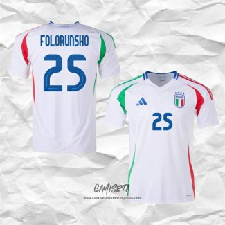 Segunda Camiseta Italia Jugador Folorunsho 2024-2025