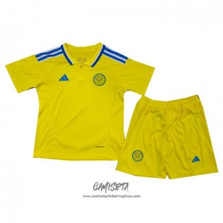 Segunda Camiseta Leeds United 2024-2025 Nino