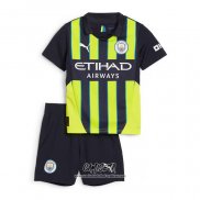 Segunda Camiseta Manchester City 2024-2025 Nino