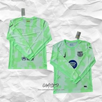 Tercera Camiseta Barcelona 2024-2025 Manga Larga